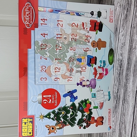 Brick Craft Advent Christmas Calendar Building Set 294pcs - Picture 3 of 5